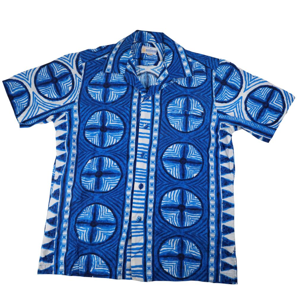 True Vintage Andrade Honolulu Loop Collar Hawaiian Shirt